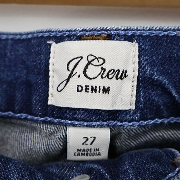 J. Crew Women's Slim Boyfriend Jean in Ridgefield Wash Size 27 - Picture 3 of 5